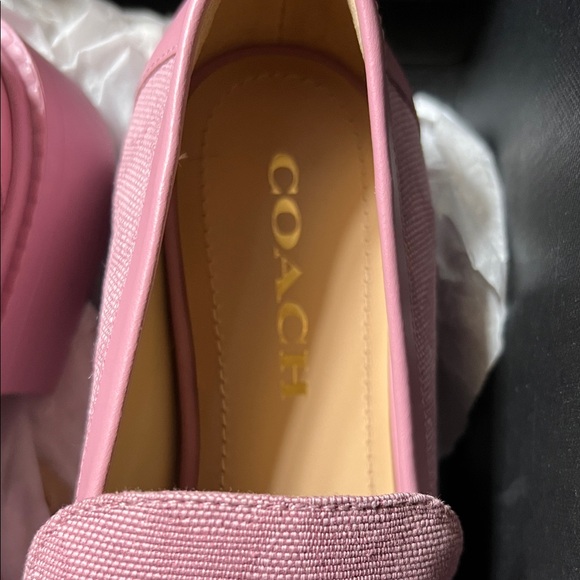 Coach Pink Women's Loafers - Picture 2 of 5